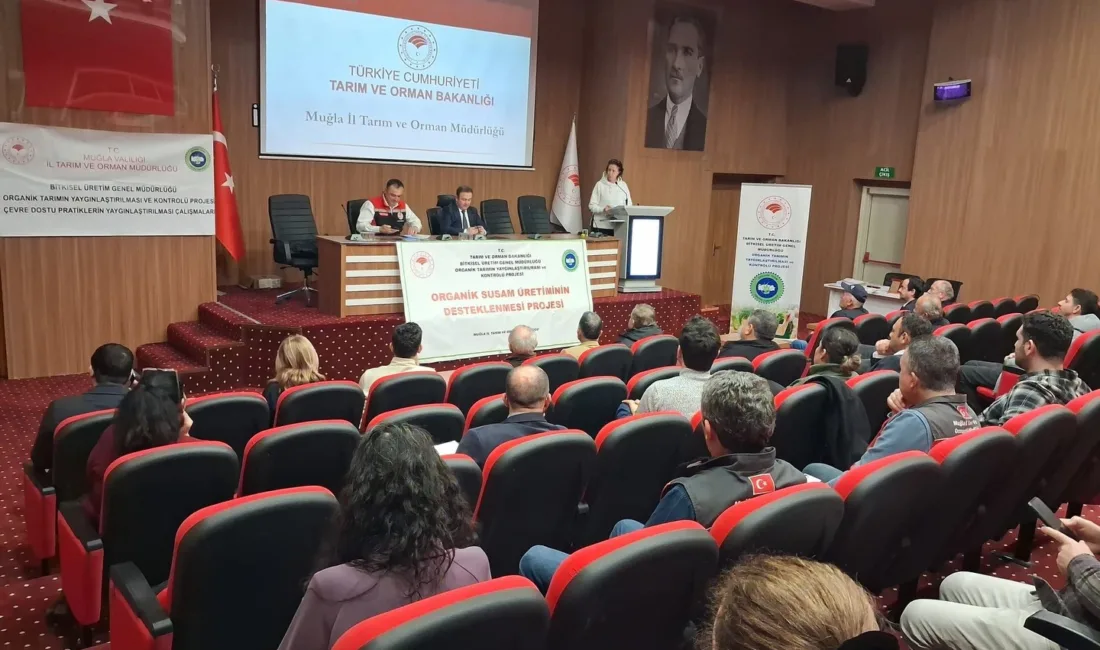 Muğla İl Tarım ve Orman Müdürlüğü, "Organik Susam Değerlendirme Programı"