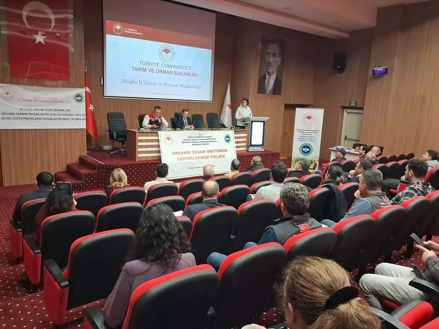 Muğla İl Tarım ve Orman Müdürlüğü, "Organik Susam Değerlendirme Programı"