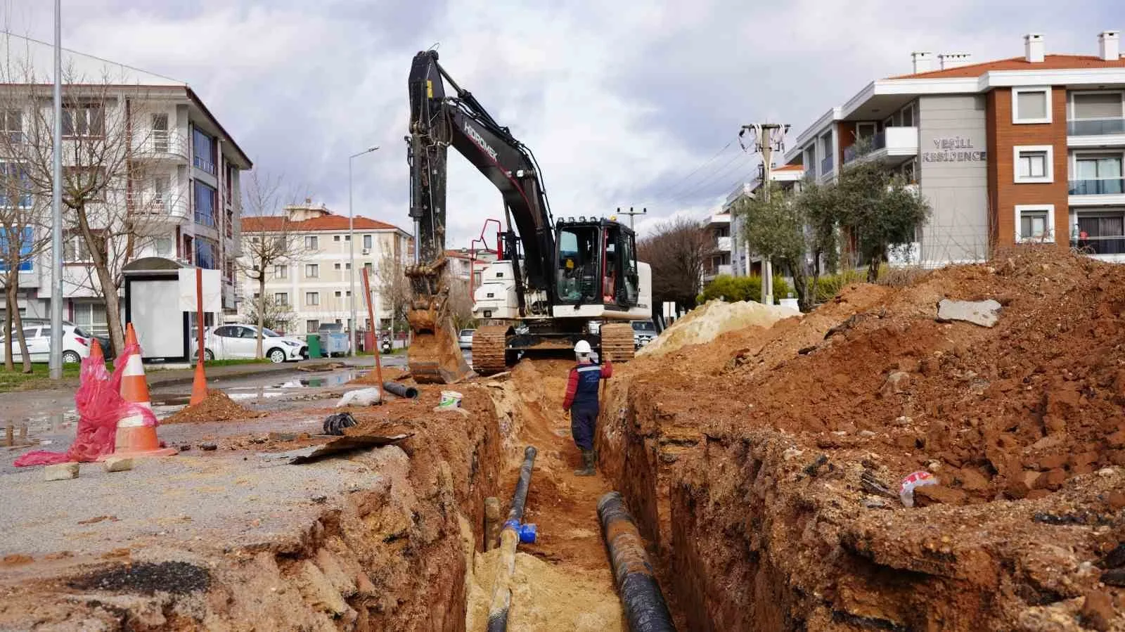 Muğla Büyükşehir Belediyesi MUSKİ Genel Müdürlüğü, Menteşe’nin Orhaniye Mahallesi’nde sürekli