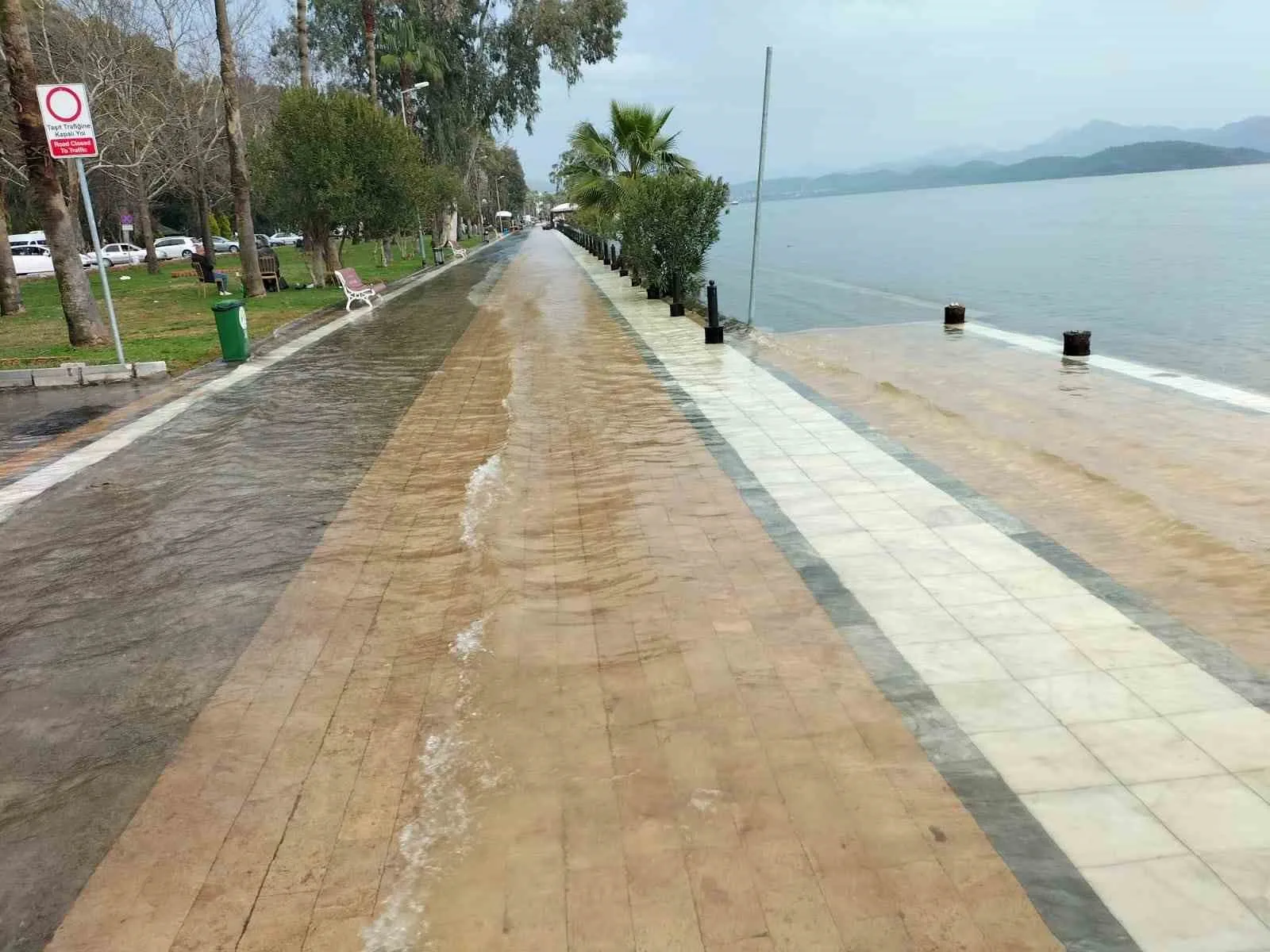 Muğla’nın Köyceğiz ilçesinde günlerdir aralıklarla devam eden ve dün gece