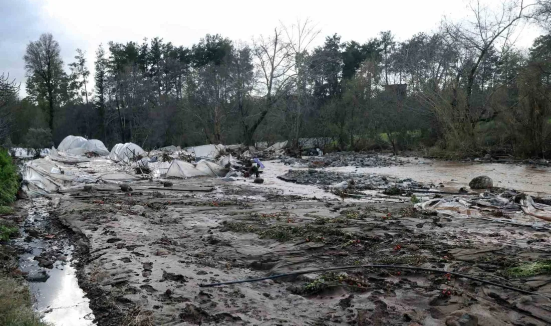 Muğla genelinde 10-13 Şubat tarihleri arasında etkili olan ekstrem yağışlar