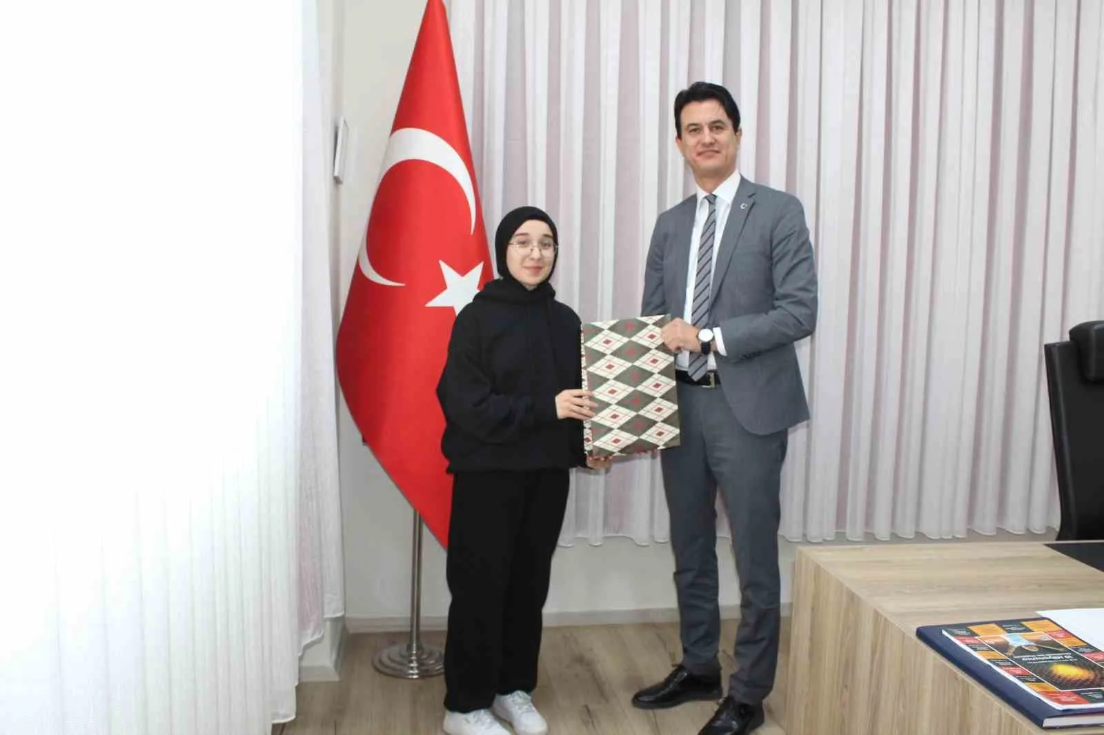 Köyceğiz Anadolu İmam Hatip Lisesi öğrencisi Nisa Nur Hammaloğlu, Muğla