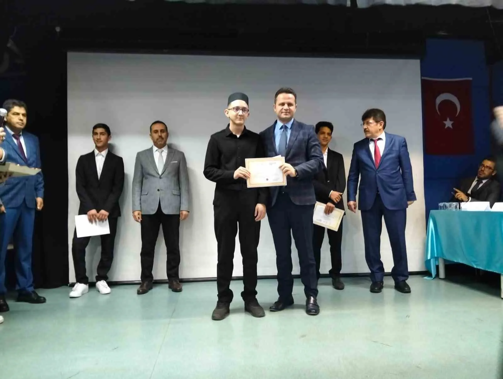 Köyceğiz Anadolu İmam Hatip Lisesi öğrencisi Ahmet Furkan Uysal, Muğla'da