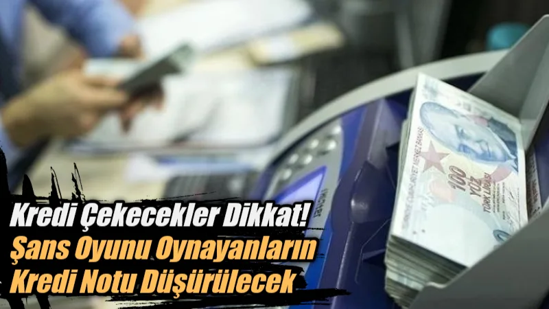 Kamu bankalarından kritik hamle geldi. Şans oyunları sitelerine para yatıranlar