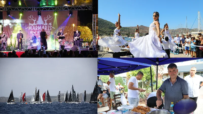 Marmaris, 2026 yılında spor, kültür-sanat, gastronomi ve müzik alanında düzenlenecek