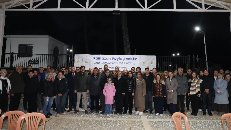 Marmaris Belediyesi’nin Ramazan ayı boyunca kırsal mahallelerde düzenlediği iftar programları