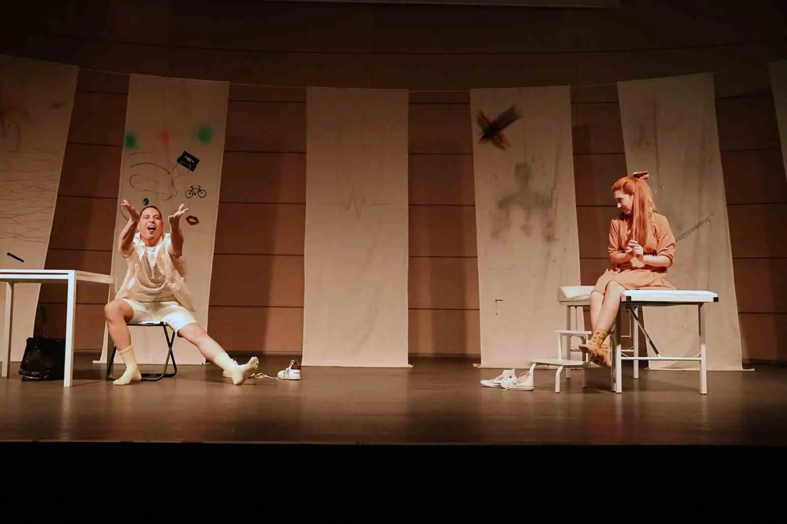 Menteşe Belediye Tiyatrosu, 13-14 Şubat tarihlerinde Denizli Acıpayam’da sahnelediği "Çocuk