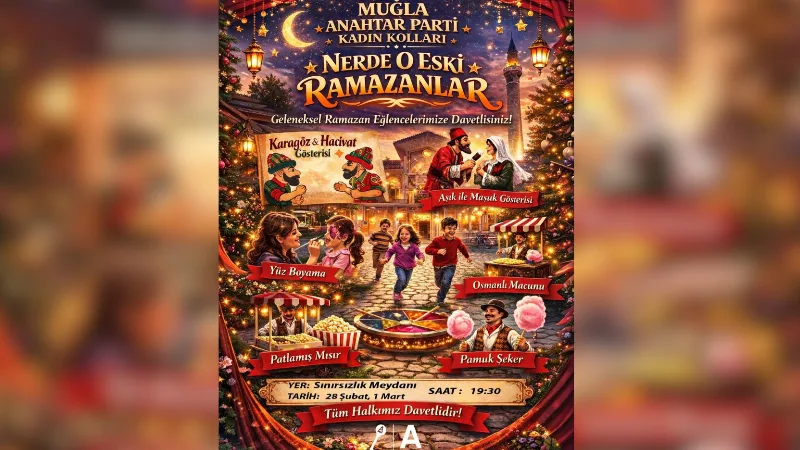 Anahtar Parti Muğla İl Kadın Kolları tarafından düzenlenen Ramazan Panayırı