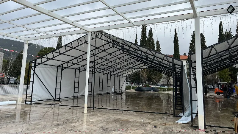 Menteşe Belediyesi tarafından Ramazan ayı boyunca ücretsiz olarak verilecek iftar