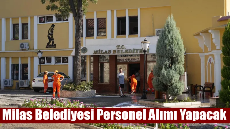 Milas Belediyesi, çevre koruma ve saha hizmetlerini güçlendirmek amacıyla 1