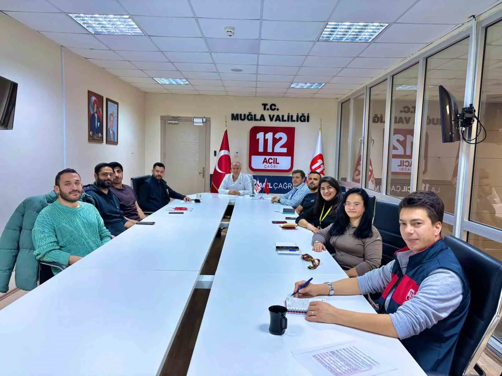 Muğla 112 Acil Çağrı Merkezi, hizmet kalitesini ve operasyonel hızı