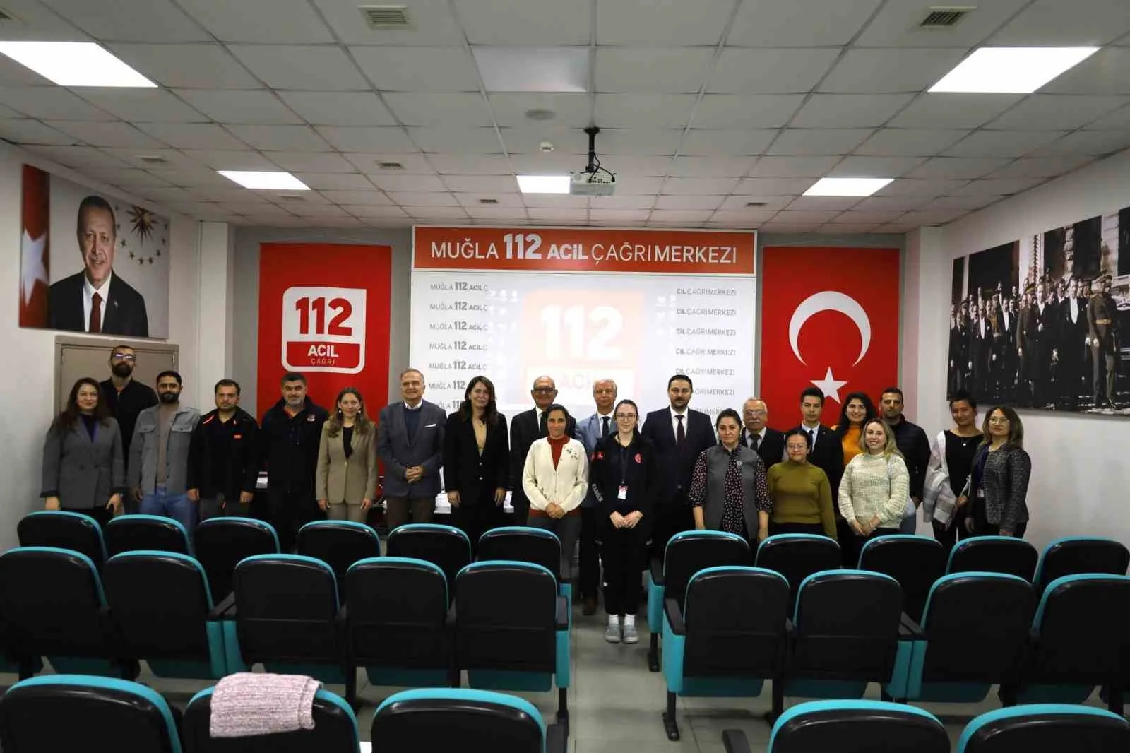 Muğla 112 Acil Çağrı Merkezi, personelinin hukuki haklarını korumak ve