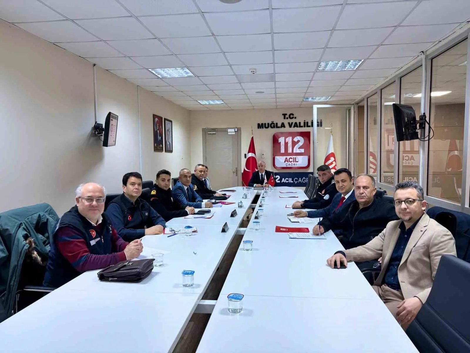 Muğla’da acil müdahale kapasitesini güçlendirmeyi hedefleyen "Acil Çağrı Hizmetleri Koordinasyon