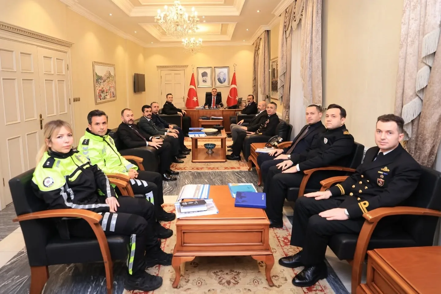 Muğla Valisi Dr. İdris Akbıyık başkanlığında düzenlenen Asayiş ve Koordinasyon