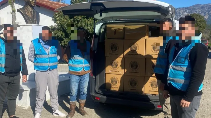 Muğla Denetimli Serbestlik Müdürlüğü yükümlüleri, kamu yararına çalışma kapsamında hazırladıkları