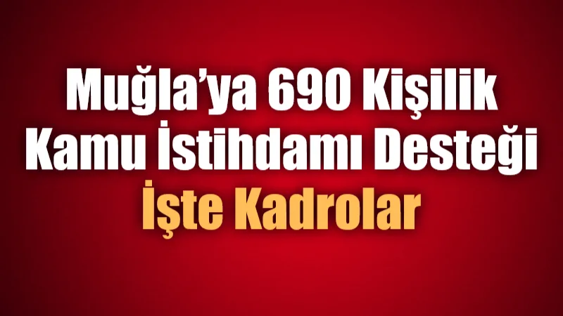 AK Parti Muğla İl Başkanlığı, İşgücü Uyum Programı kapsamında Muğla’da