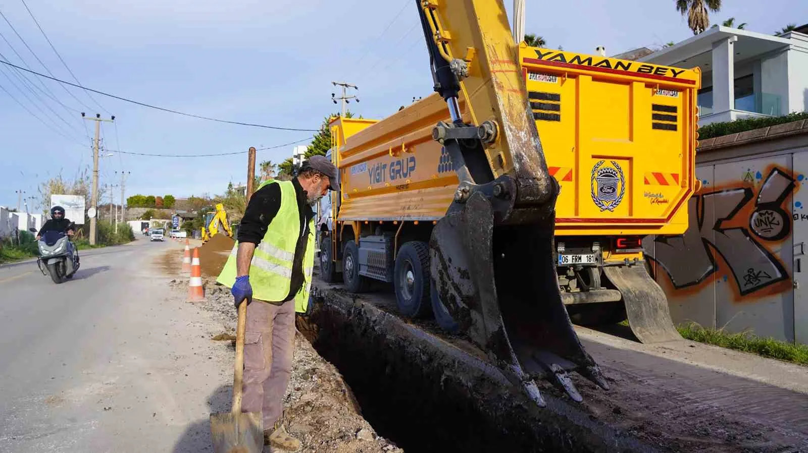 MUSKİ, Bodrum Yarımadası'ndaki su kesintilerini ve kayıp-kaçakları önlemek amacıyla Yalıkavak