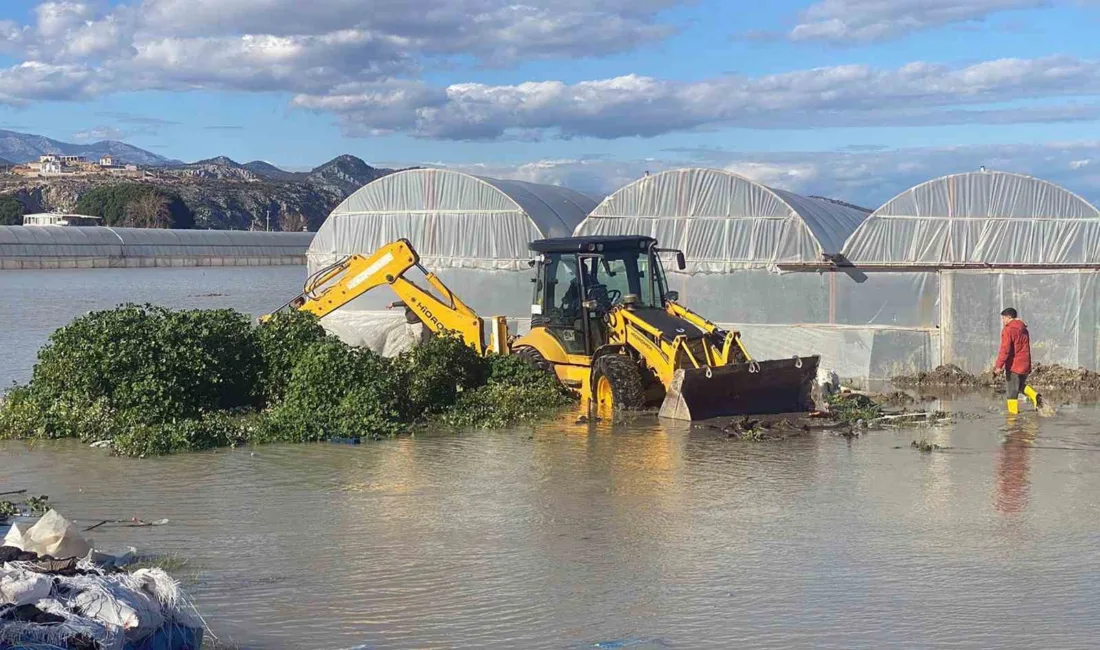 Muğla genelinde 1-15 Şubat tarihleri arasında etkili olan şiddetli yağışlarda