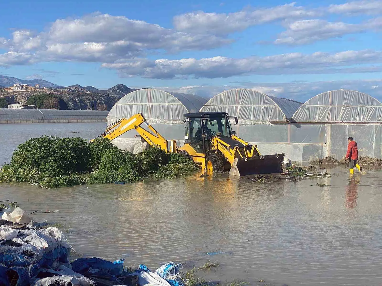 Muğla genelinde 1-15 Şubat tarihleri arasında etkili olan şiddetli yağışlarda