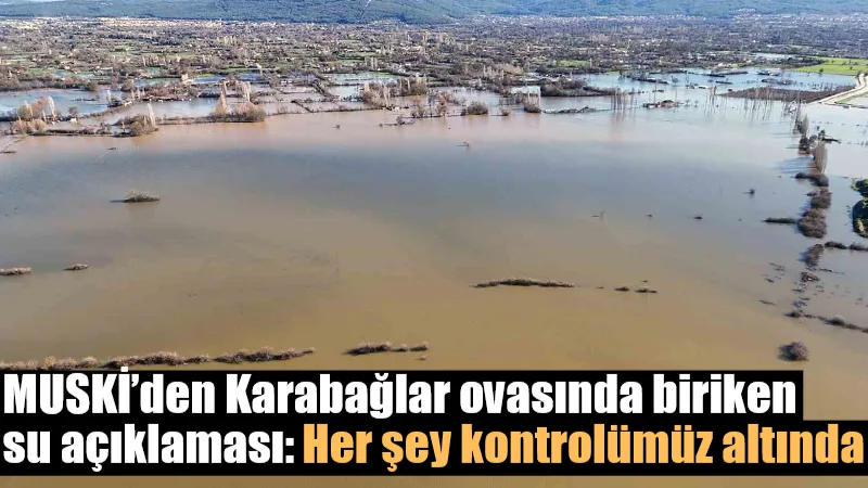 Muğla'da etkili olan sağanak yağışların ardından Karabağlar Yaylası’nda biriken su,