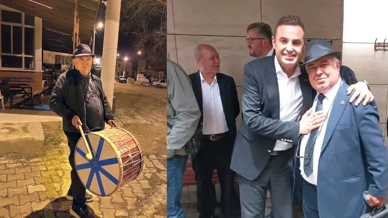 Balıkesir Havran’ın Sarnıç Mahallesi Muhtarı Özgür Hilmi Okur, mahallede davulcu