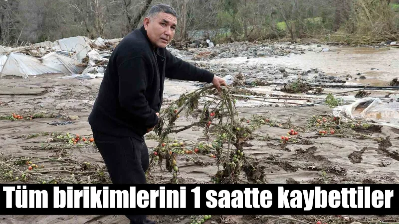 Muğla'nın Köyceğiz ilçesinde son 40 yılın en şiddetli yağışları sonrası