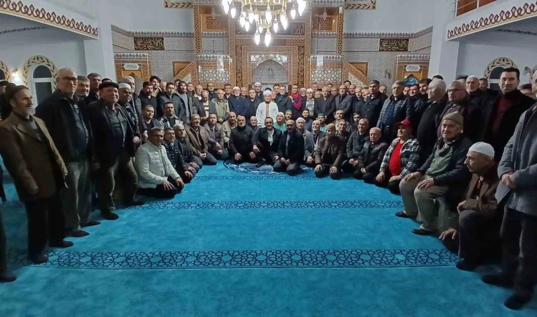 Yatağan’da 2022 yılında temeli atılan Ahi Sinan Kıble Camii, Ramazan