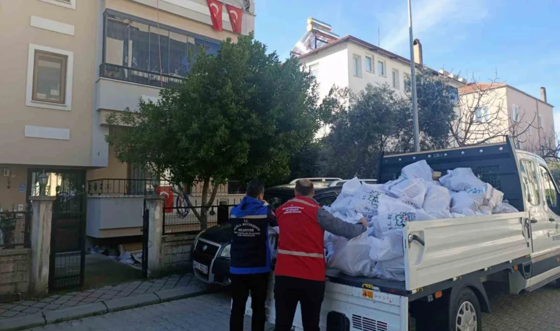 Muğla Büyükşehir Belediyesi, park ve mezarlık budamalarından elde edilen 25