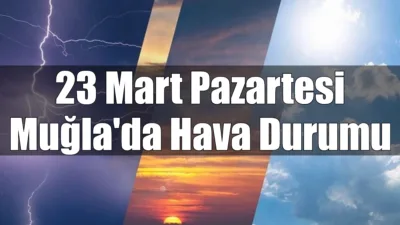 Muğla genelinde yeni haftanın ilk gününde sağanak yağışlar etkisini gösterirken,
