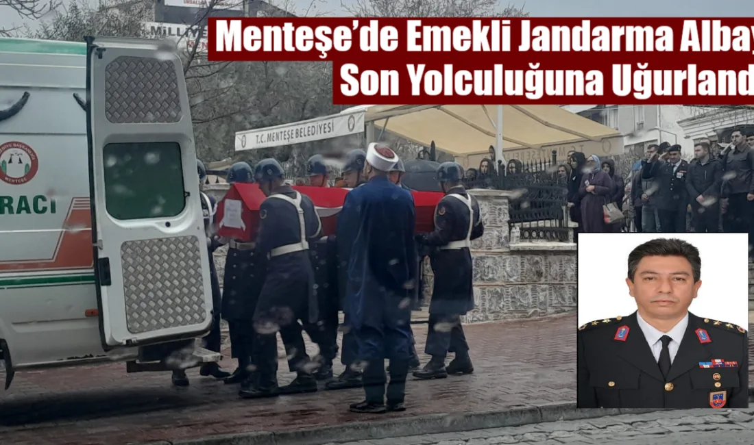 Muğla’da hayatını kaybeden emekli Jandarma Albay Ertuğrul Köroğlu, Türk bayrağına