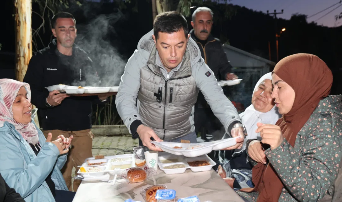Marmaris Belediyesi, Ramazan ayı kapsamında Yeşilbelde, Hisarönü ve Orhaniye mahallelerinde