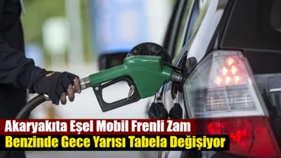 Benzin fiyatlarına bu gece yarısından itibaren yapılması beklenen 2,17 TL'lik