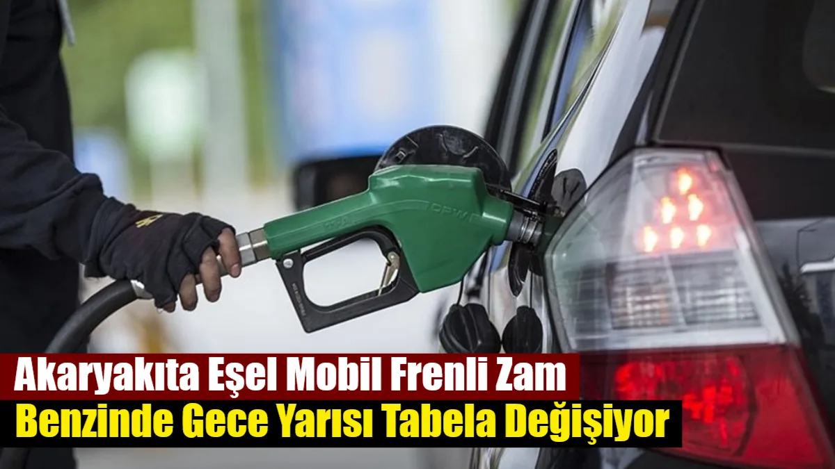 Benzin fiyatlarına bu gece yarısından itibaren yapılması beklenen 2,17 TL'lik