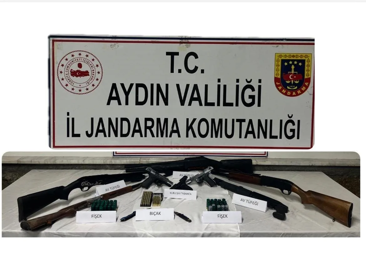 Aydın’ın Çine ilçesinde asker eğlencesinde havaya ateş açan 7 şüpheli,