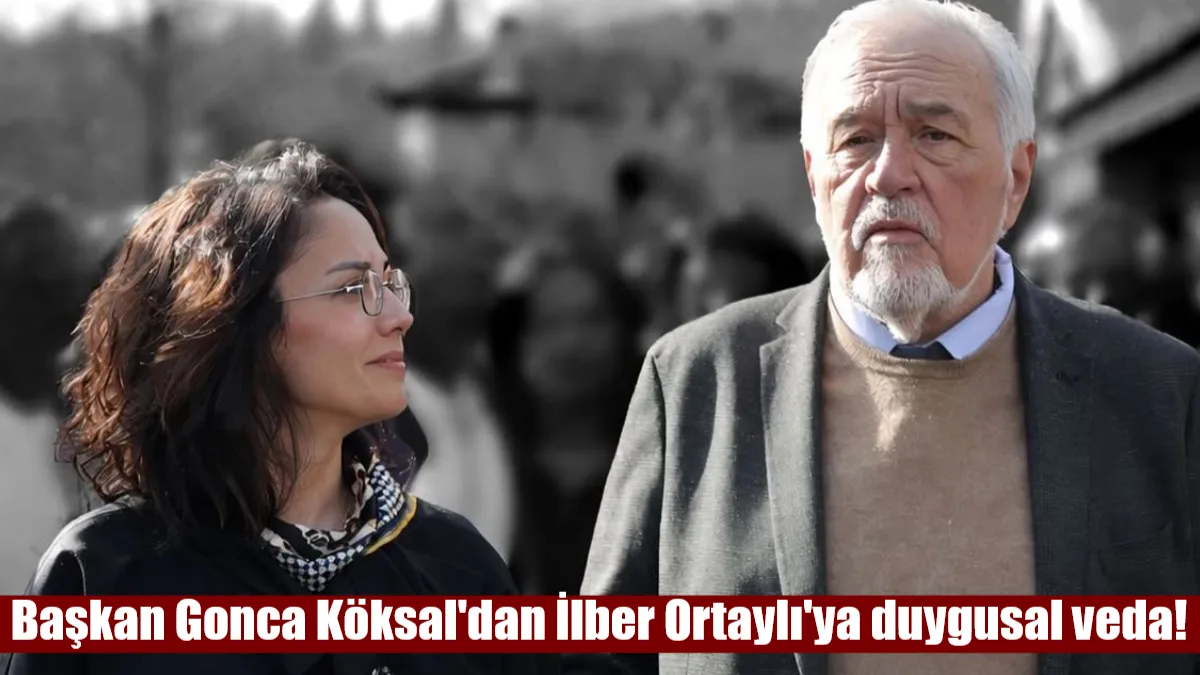 Menteşe Belediye Başkanı Gonca Köksal, tarihçi İlber Ortaylı ile birlikte