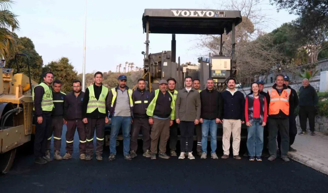 Bodrum Bitez’de dört aydır süren altyapı çilesi sona erdi; Başkan