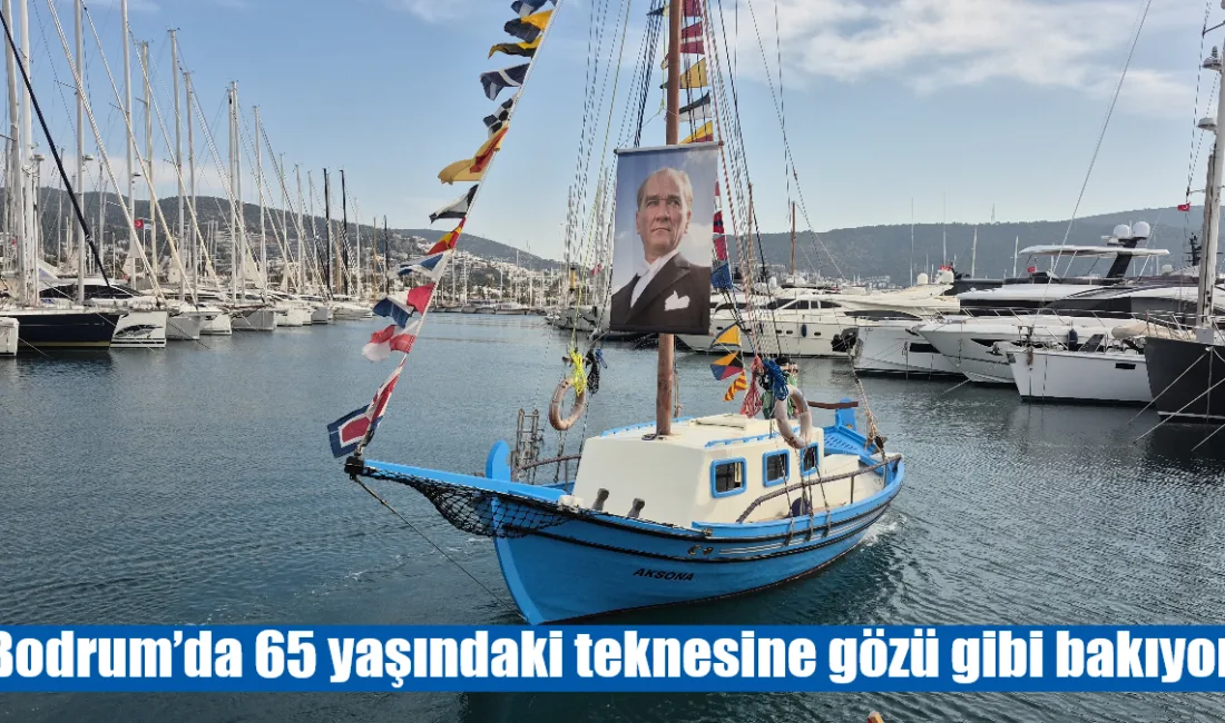 Bodrumlu sünger avcısı Aksona Mehmet, 1981 yılında satın aldığı ve