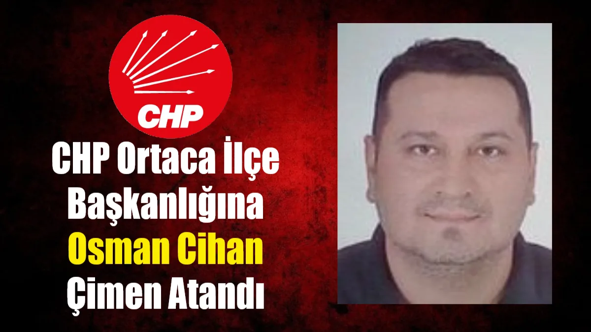 Bugün ilçe binasında istifasını açıklayan Mehmet Güzel’in yerine CHP Ortaca