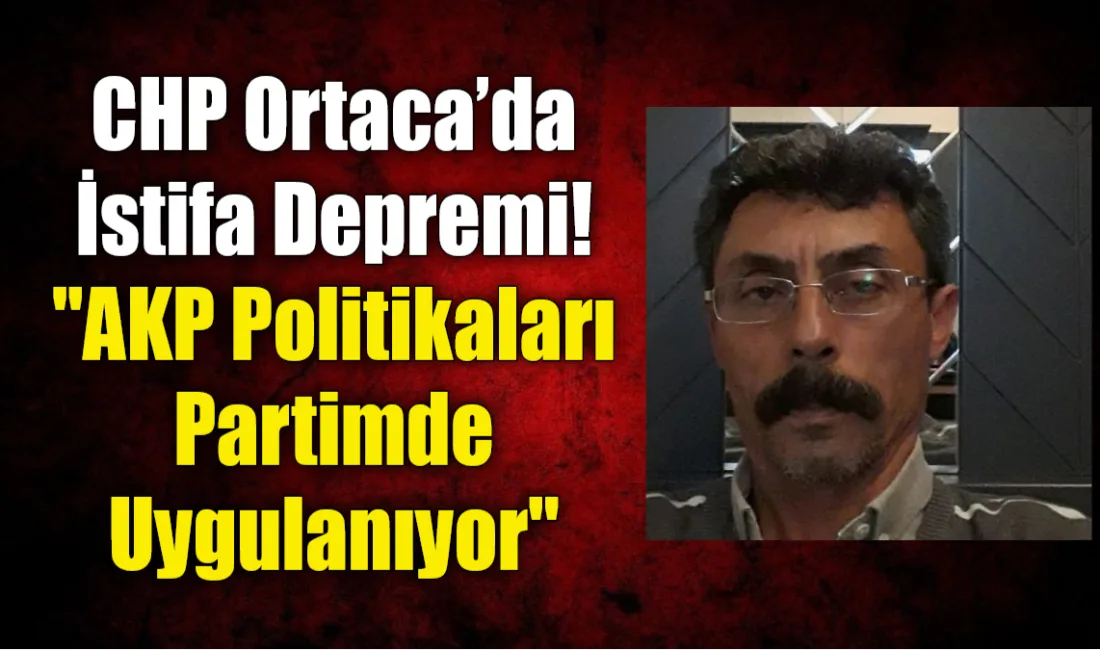 CHP Ortaca İlçe Örgütü Yönetim Kurulu Üyesi Fatih Mehmet Arıkaymak,