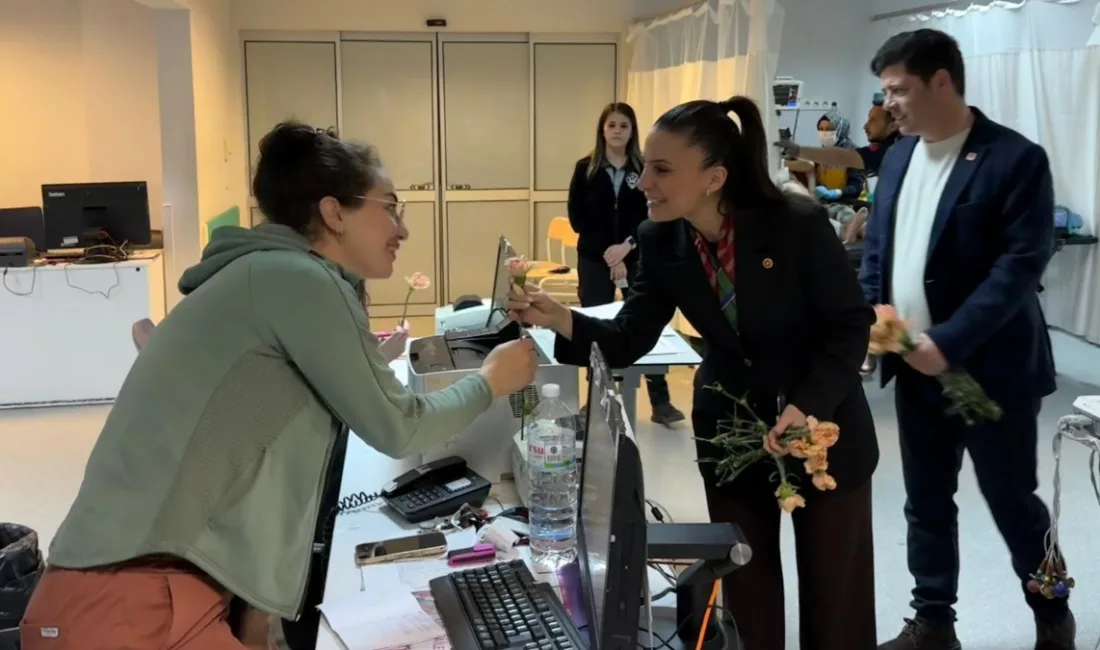 Nail Kızıl ve Gizem Özcan, 14 Mart Tıp Bayramı dolayısıyla