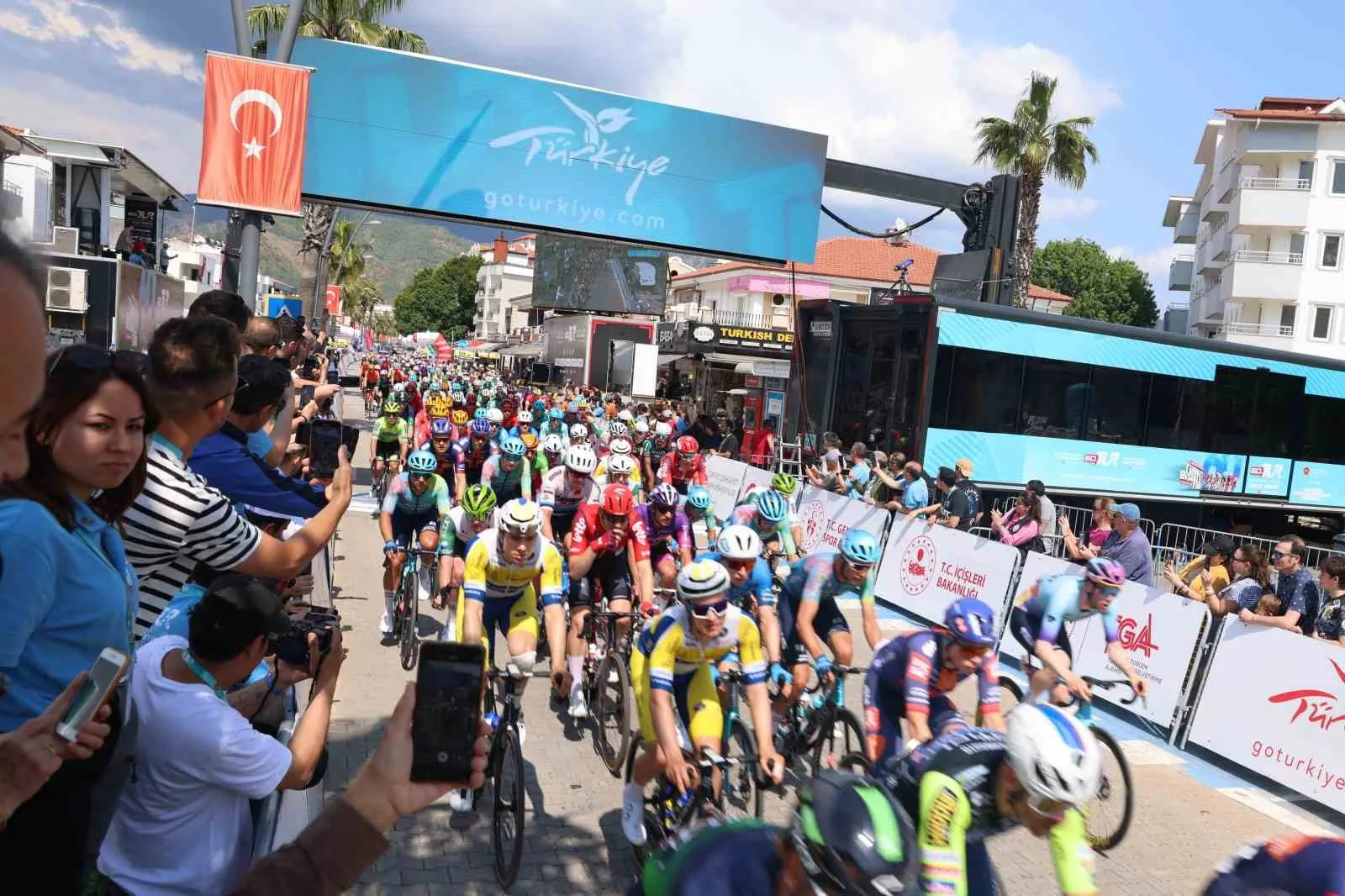 Cumhurbaşkanlığı Bisiklet Turu için Marmaris’te hazırlıklar başladı