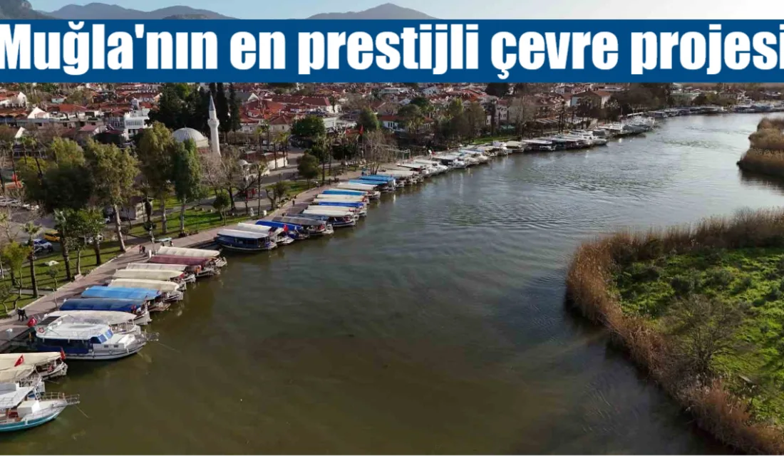 Muğla Valiliği koordinesinde başlatılan projeyle Dalyan Kanalı'ndaki 495 tekne, gürültü