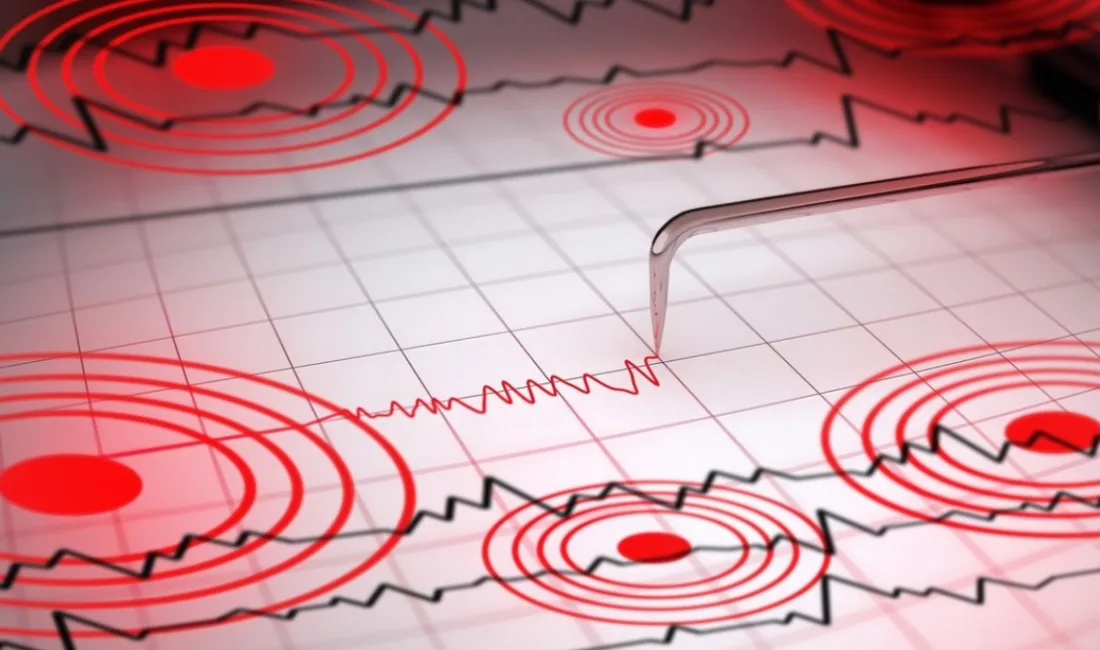 Denizli'nin Buldan ilçesinde sabah saat 09.03'te meydana gelen 3.9 büyüklüğündeki