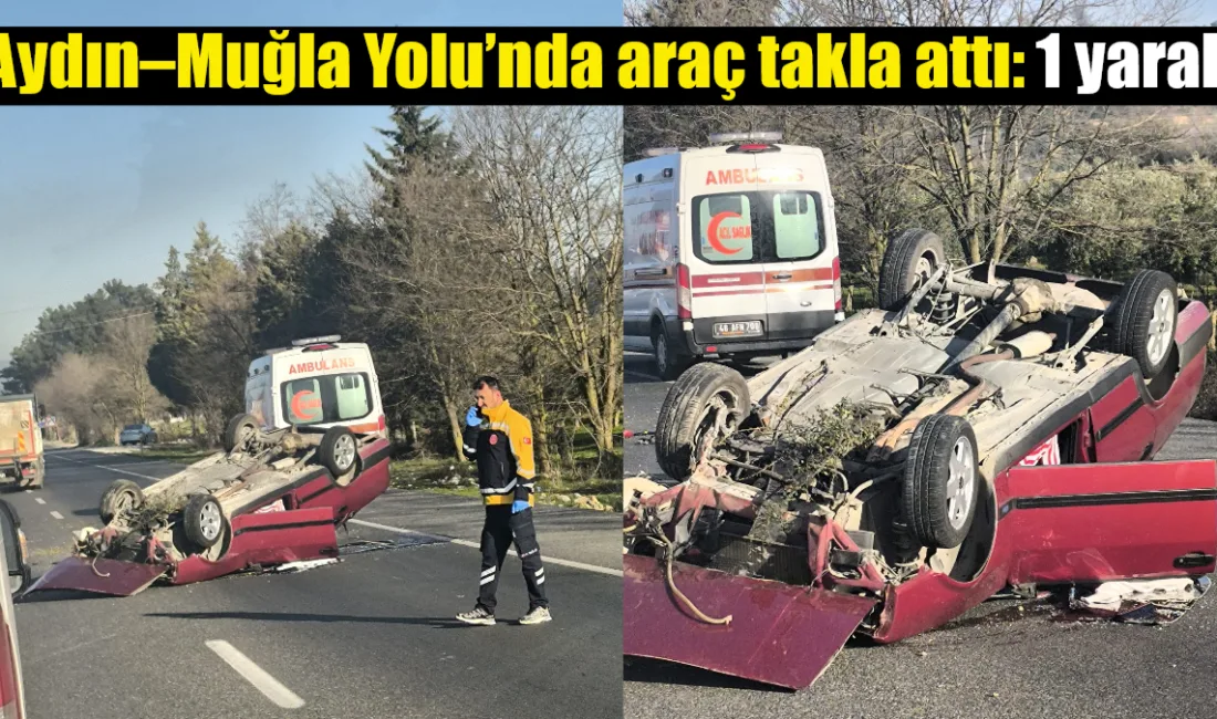 Aydın–Muğla Karayolu’nda Bayır Mahallesi’ni geçtikten sonra meydana gelen tek taraflı