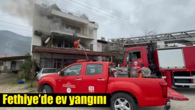 Karaçulha Esenköy yolu üzerinde bulunan iki katlı evin birinci katında