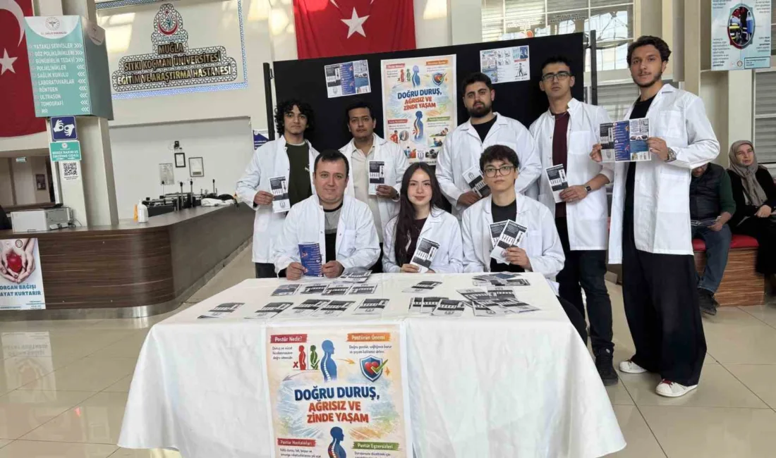 MSKÜ Tıp Fakültesi öğrencileri, Dr. Öğr. Üyesi Hüseyin Aydoğmuş öncülüğünde