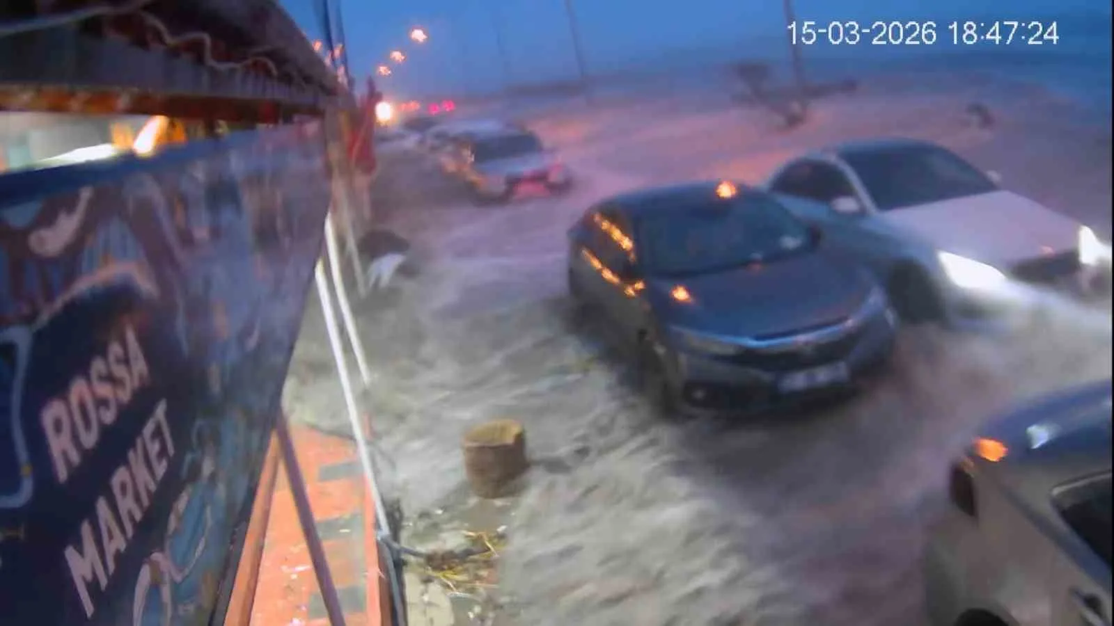 Hatay'da hafta sonu etkili olan şiddetli fırtına ve sağanak yağış