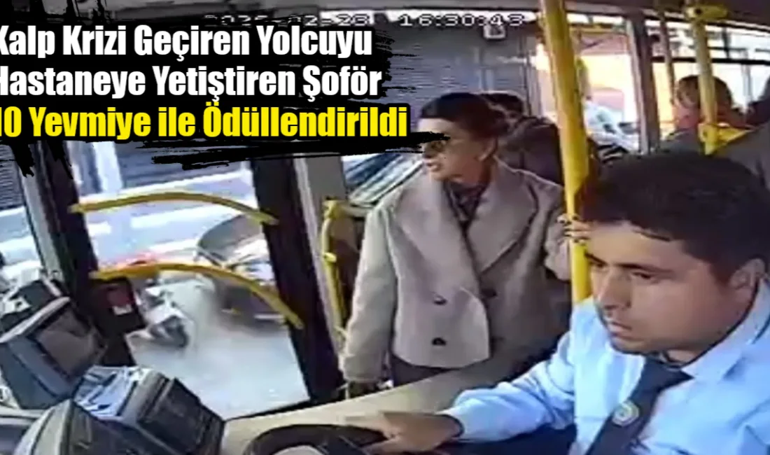 Muğla’da toplu ulaşım şoförü Mehmet Gönen’in kalp krizi geçiren bir