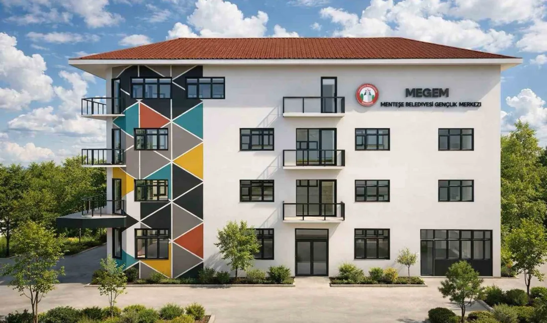 Menteşe Belediye Başkanı Gonca Köksal Aras, Kötekli’deki Gençlik Merkezi’ni (MEGEM)