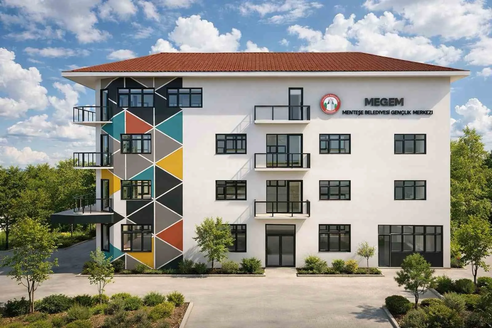 Menteşe Belediye Başkanı Gonca Köksal Aras, Kötekli’deki Gençlik Merkezi’ni (MEGEM)